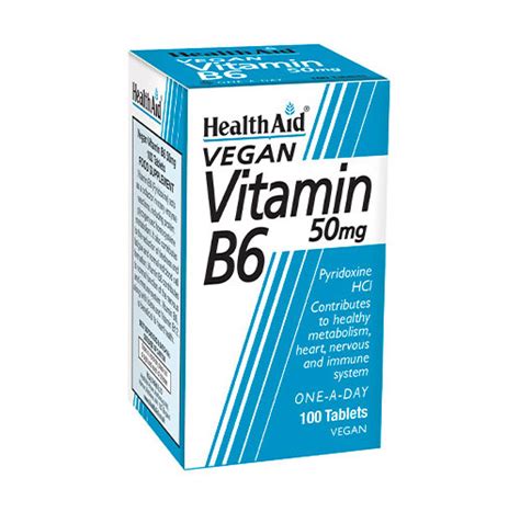 Vitamina B Piridoxina Clorhidrato Mg Comprimidos