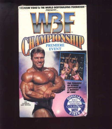 Wbf Bodybuilding Sealed Coliseum Video Wwe Wwf Wwe Wwf Wcw Ecw Tna