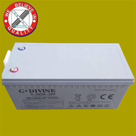 Solar Battery Gel 12volt 200ah Cdivine Answer