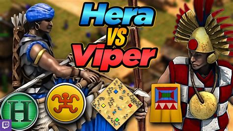 Bengalis Vs Incas 1v1 Arabia Vs TheViper AoE2 YouTube