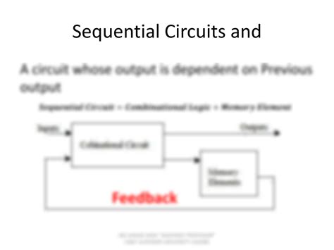 solution sequential circuit  detail studypool