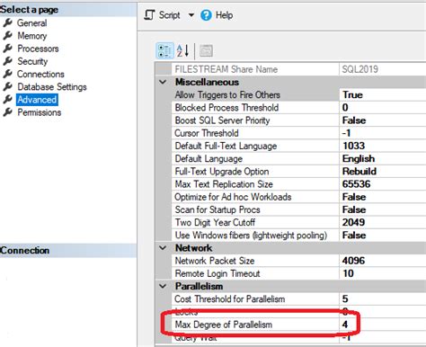 Sql Server Settings Maxdop The Sero Group