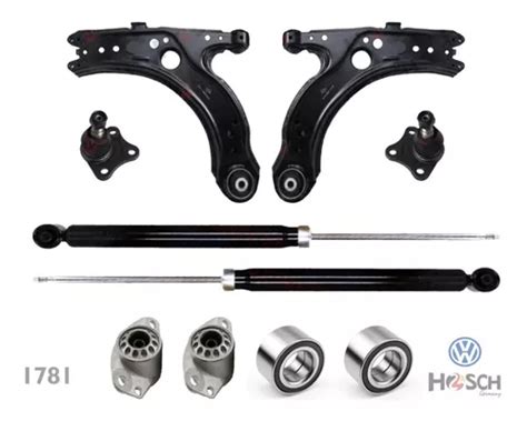 Kit 2 Horquillas Volkswagen Jetta A4 1998 2015 Con Rotulas Meses Sin