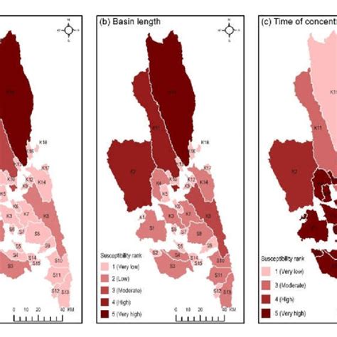 Flash Flood Susceptibility Ranking In Relation To Scale Parameters 254