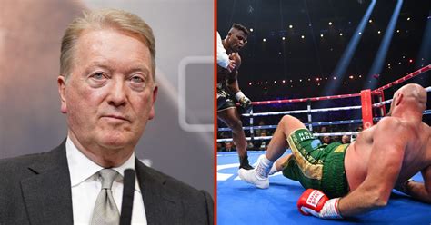 Frank Warren Reacts To Claims Tyson Fury S Punch Resistance Has Gone