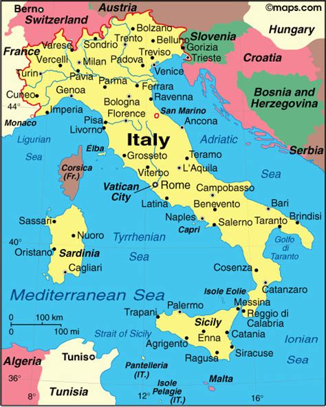 Map Of southern Italy Cities | secretmuseum