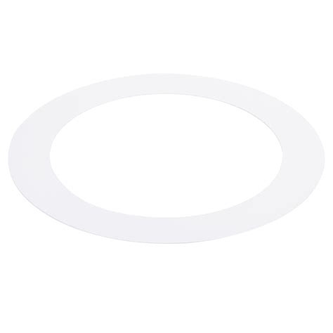 Uxcell Id Od Goof Rings For Recessed Light Gloss White Goof