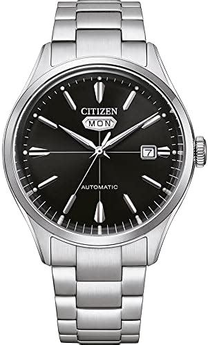 Citizen Herren Analog Automatik Uhr Mit Edelstahl Armband NH8391 51EE