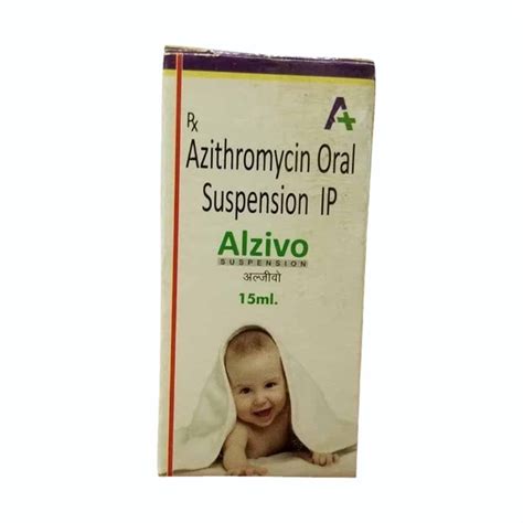 Azithromycin Oral Suspension Syrup Packaging Size 15 Ml At Rs 78 In Panchkula