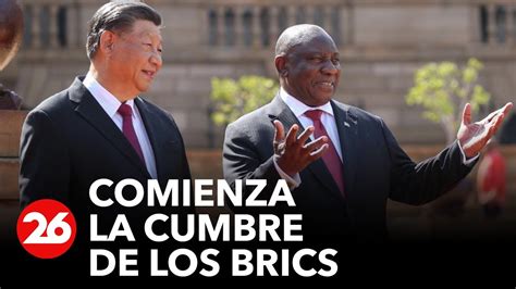 Xi Jinping llega a Sudáfrica para la cumbre del BRICS y para dialogar