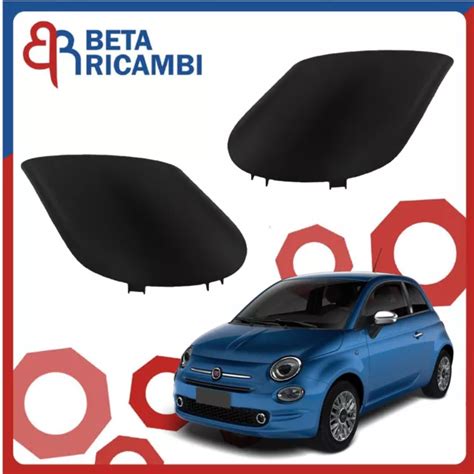 COPRI SPECCHIETTO FIAT 500 Mostrina Tappo Copriviti Specchio 500C