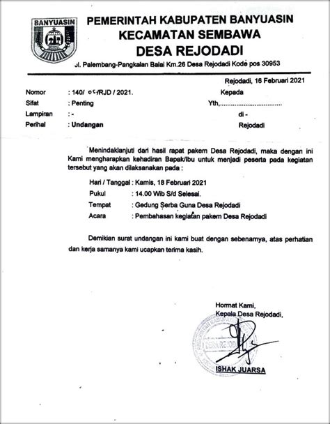 Contoh Surat Keterangan Suami Diluar Kota Koleksi Gambar