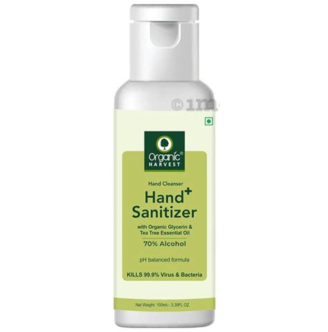 Organic Harvest Hand Cleanser Hand Sanitizer 100ml Each Buy Combo