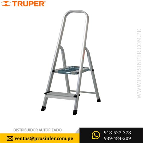 Escalera Truper Pegable Pelda Os Kg Distribuidor Prosinfer