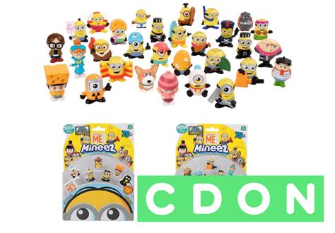 12 Pack Minions Despicable Me Mineez Deluxe Figures Series 1 Cdon