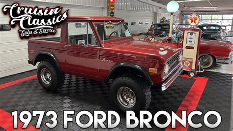 1973 Ford Bronco For Sale Cruisin Classics YouTube