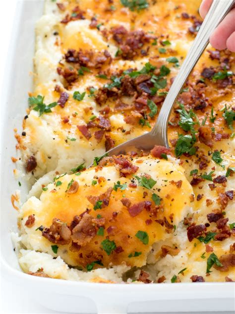 Loaded Mashed Potatoes Chef Savvy