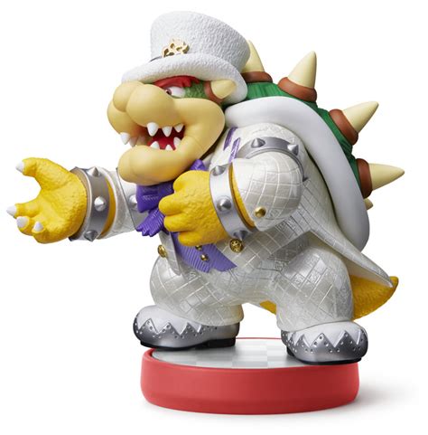 Nintendo Super Mario Odyssey Amiibo Spilfigur Bowser In Wedding