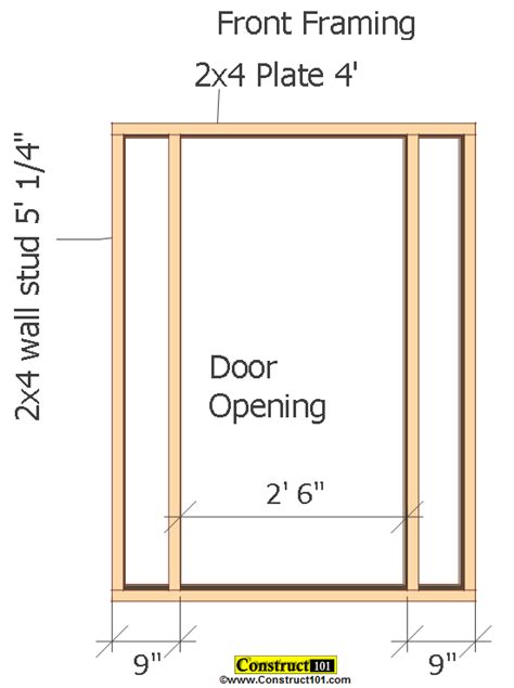 Small Garden Shed Plans 4 X4 Gable Shed Artofit