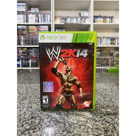 Wwe 2k14 Xbox 360 Mídia Física Original Usado Shopee Brasil