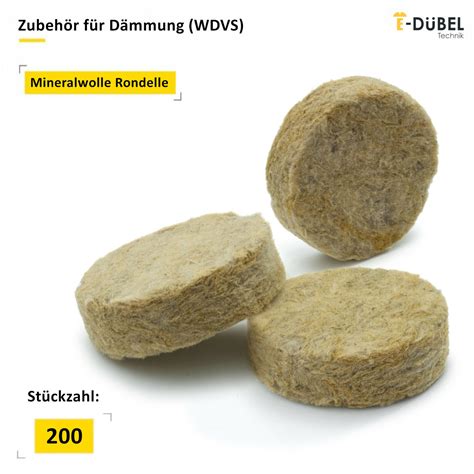 Abdeckrondelle Aus Mineralwolle Und Metall Fr Ser Wdvs Rondelle