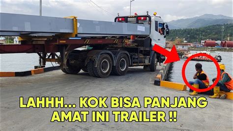 Truk Trailer Khusus Bisa Ditarik Panjang Fungsi Dan Contoh Muatan