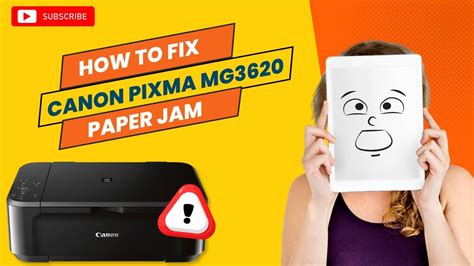 How To Fix Canon Pixma MG3620 Paper Jam Printer Tales YouTube