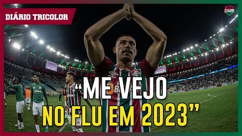 ANDRÉ QUER CONTINUAR NO FLUMINENSE E FAZ LOBBY POR DINIZ DIÁRIO