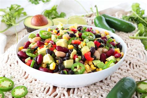 Mexican Bean Salad Recipe The Anthony Kitchen