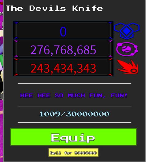 Devils Knife Undertale Dungeons Alive Official Wiki Fandom