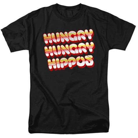 Men S Hungry Hungry Hippos Vintage Logo Tee Hungry Hippos Shirts Print Clothes