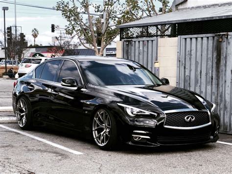 2015 Infiniti Q50 Premium With 19x105 Esr Rf2 And Delinte 245x35 On