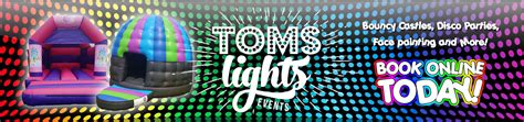 Toms Lights Events Bouncy Castle Hire Birmingham