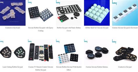 Rubber Push Button Silicone Switch Button Rubber Electronic Buttons