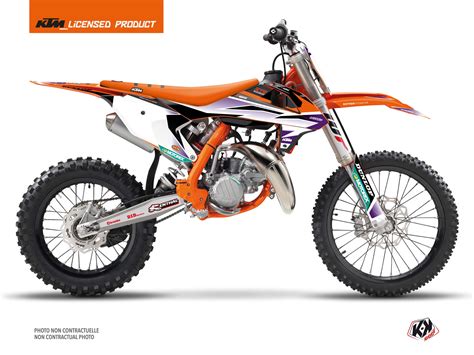 kit déco motocross ktm origin k24 orange Kutvek