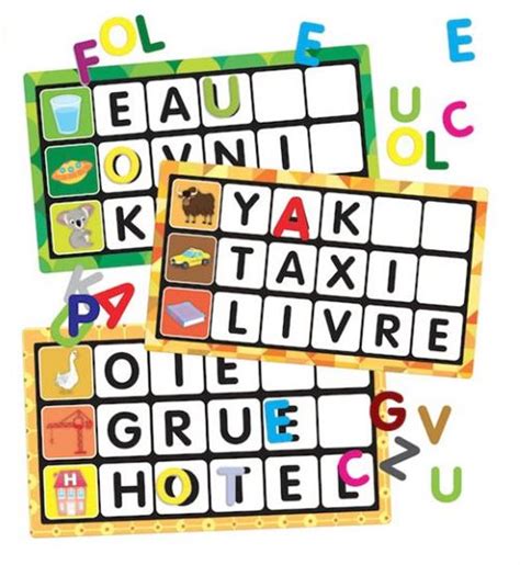 Jeu D Couverte Headu Lettres Et Mots Montessori Coinb B