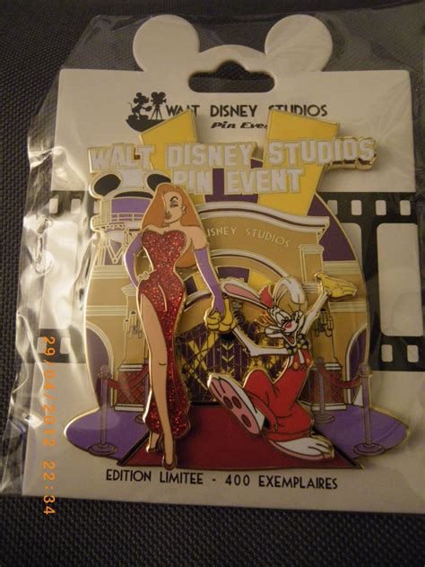 Imnotbad A Jessica Rabbit Site Pin Release Disneyland Paris