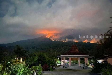 Kebakaran Gunung Lawu Meluas Ke Magetan Pj Bupati Utamakan Keselamatan