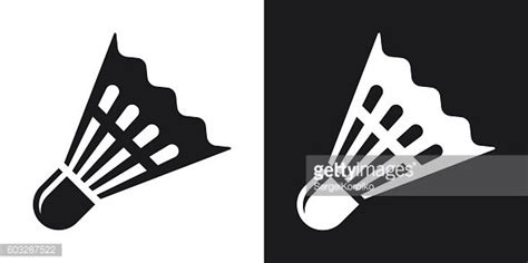 Vector Badminton Shuttlecock Icon Stock Clipart Royalty Free