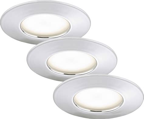 Spot LED encastrable pour salle de bains LED intégrée Briloner 7204 038