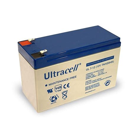 Vrla Battery Ultracell V Ah Ul