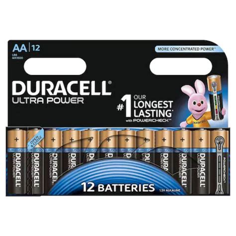 Set 12 Baterii Duracell Ultra R6 Aa Emagro