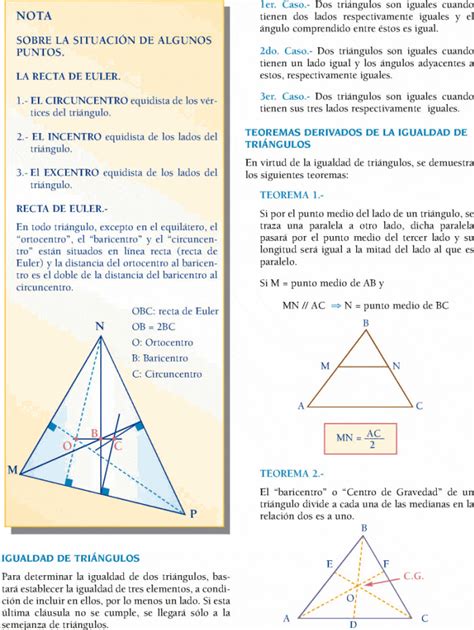 Formulario de geometría descarga pdf plana y del espacio matemáticas