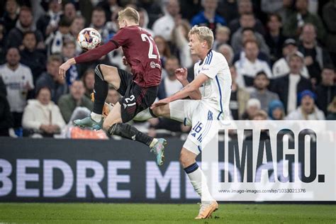 Sparta Prague S Filip Panak And FC Copenhagen S Orri Oskarsson During