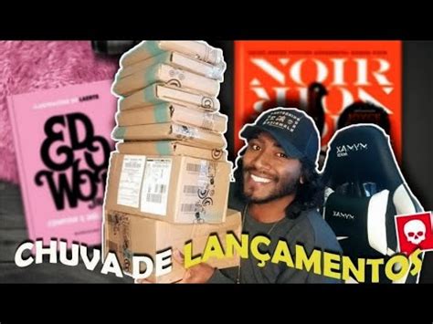 Unboxing de livros lançamentos Darkside Wagner Gaspar YouTube