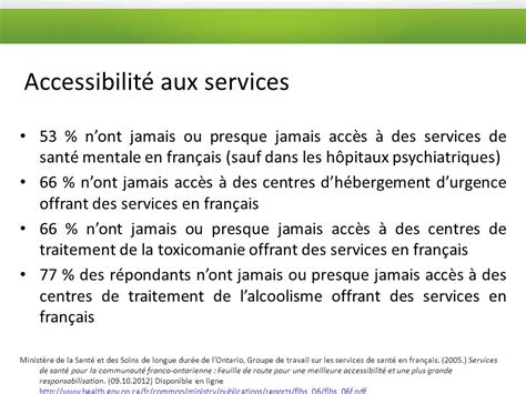 Orientations en santé mentale en français Favoriser le rétablissement