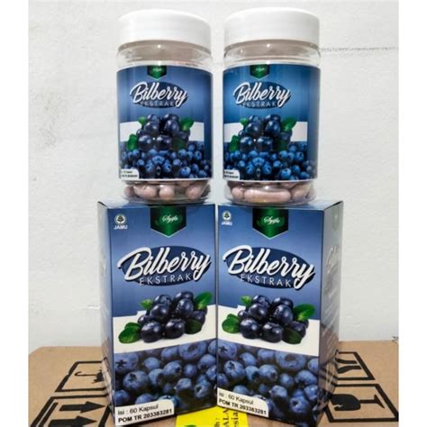 Jual Kapsul Vitamin Mata Ekstrak Buah Bilberry Isi Kpsl Bilberry