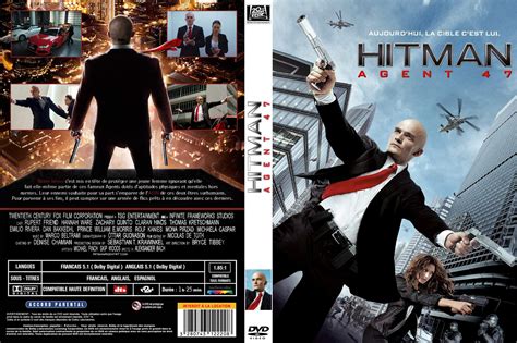 Jaquette Dvd De Hitman Agent 47 Custom V2 Cinéma Passion