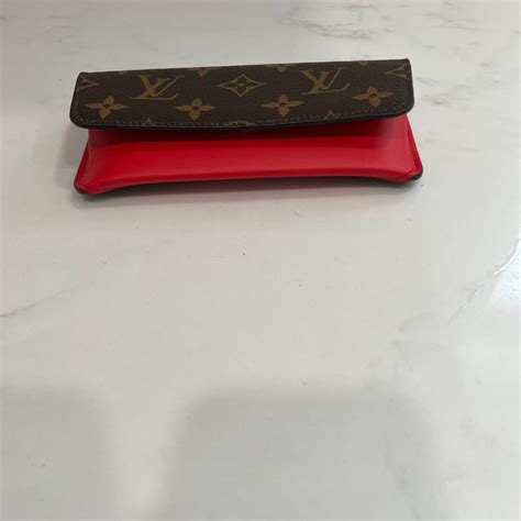 Louis Vuitton Woody Monogram Eye Glass Case Flawless Gem