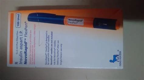 Novorapid Insulin Flexpen Packaging Size Ml Iu Ml At